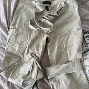 Venezia Khaki Pants/Capri's - Size 16